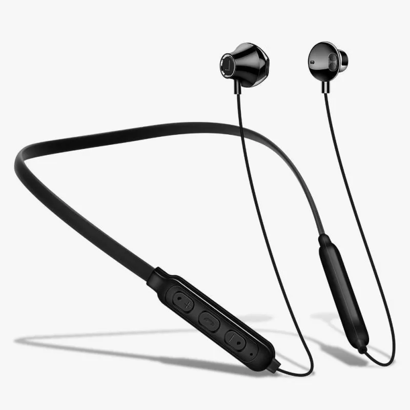 

Sports Bluetooth 5.0 In-Ear Earphones Wireless Sweatproof Neckband Bass Earphones For Running