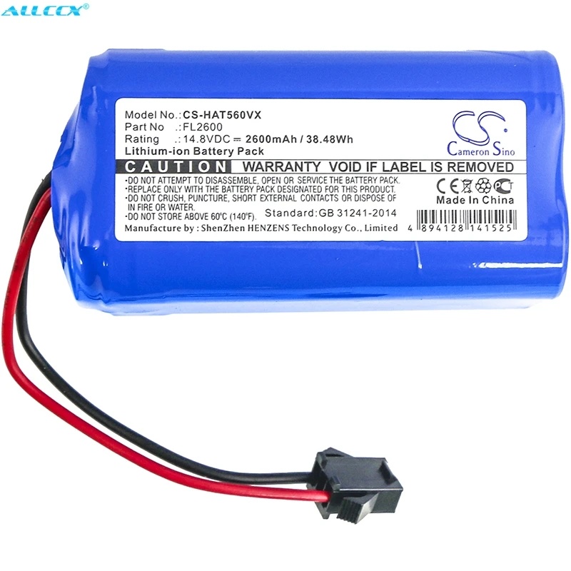 Аккумулятор Cameron Sino FL2600 на 2600 мА · ч для Haier TAB T550WSC T560H EUFY RoboVac 11 11s|Цифровые