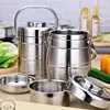 Large Capacity Insulated thermos Lunch Box Stainless Steel Thermal Food Container Adult Picnic Bento Box Portable Lunchbox ► Photo 3/6