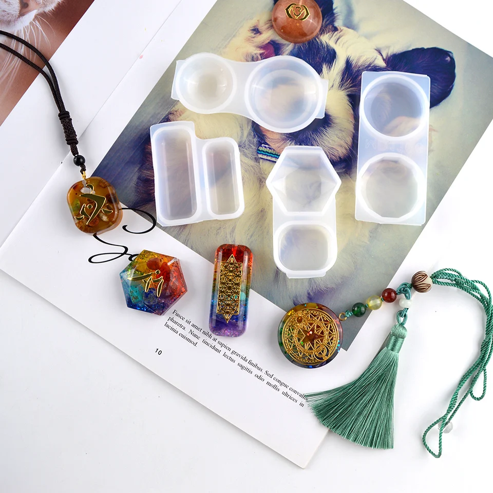 Lot De 2 Moules à Bijoux En Résine, Moules à Bijoux Et