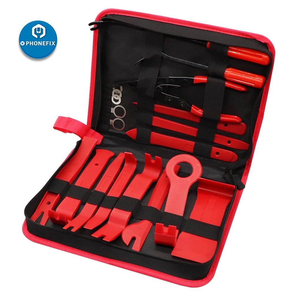 

38Pcs/set Car Disassembly Tool Audio Removal Trim Panel Dashboard Car DVD Player Auto Removal Audio Special Disassembly Tool