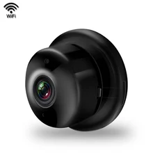Экшн-камера с Wi-Fi IP Камера нет света Ночное видение маленькая WiFi камера 2-полосная аудио SD карты Облачное хранилище Беспроводной домашней безопасности Камера