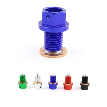 

M12x1.5 Billet Magnetic Oil Drain Plug Bolts For Kawasaki EX305 EX500 ZRX 1100 ZRX 1200 ZRX1200S/R EL250 EN450 500 ER500 ER-6F/N
