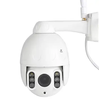 

4X/16X Zoom 2MP 1080P HD WIFI PTZ Dome Camera IR Night Vision IP66 Waterproof