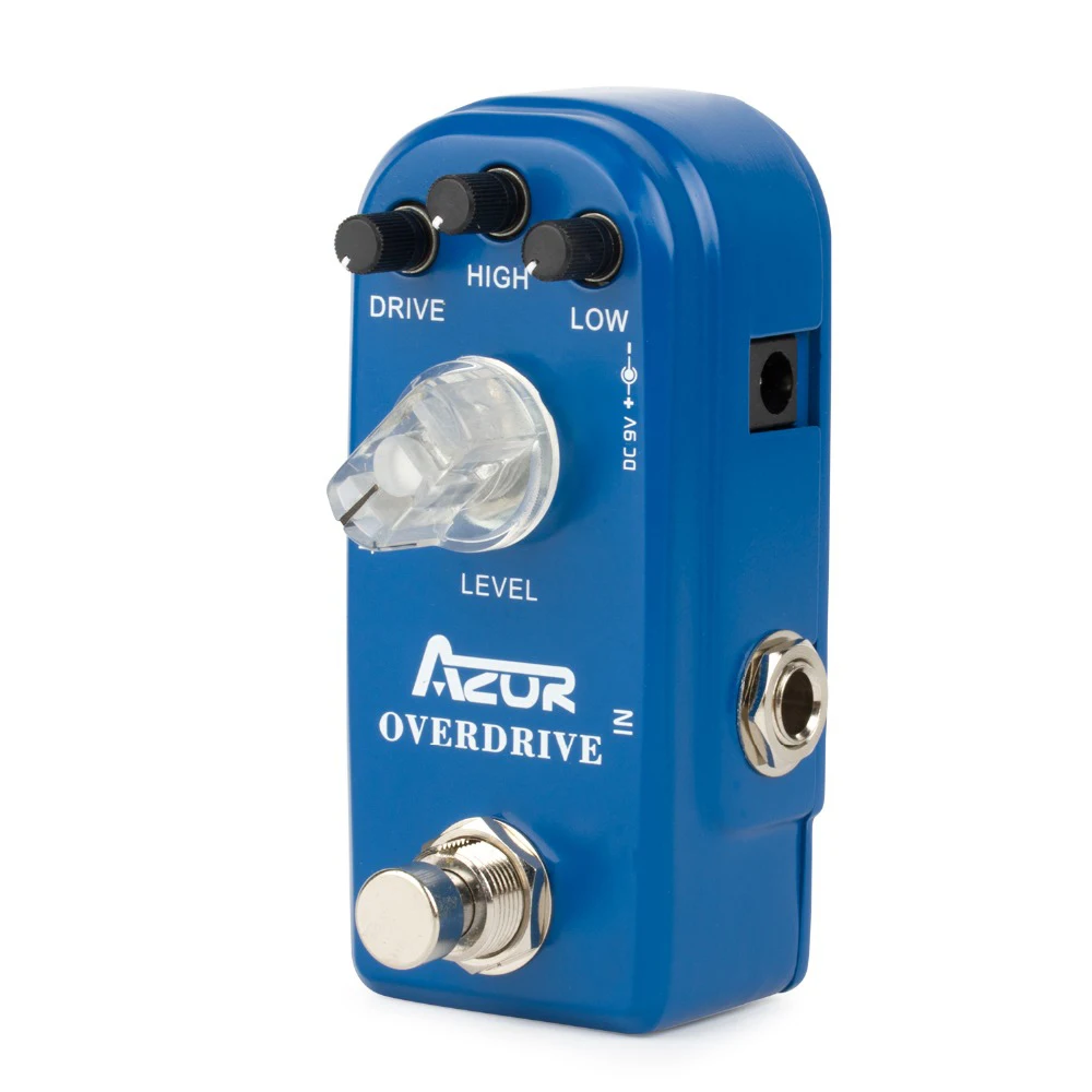 AP-308 Overdrive Мини гитарный эффект педаль портативный педаль эффект гитары Overdrive гитарная педаль музыкальные аксессуары