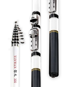 Телескопическая удочка для ловли карпа, спиннинговая Удочка из углеродного волокна, 3 м, 2,7 м, 2,4 м, 2,1 м, 1,8 м, 1,5 м, катушкодержатель