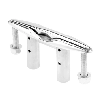 

1Pc Marine 316 Stainless Steel Boat Pull Up Flush Mount Lift Cleat Bolts Yacht Boats Accessories 6 Inch