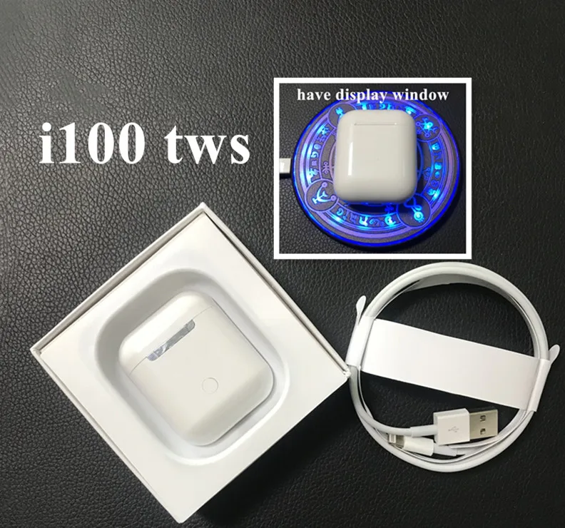 

i100 TWS Wireless Charging Touch Smart ​display Window Bluetooth 5.0 Earphone i100tws PK 1:1 i100 i90 i80 i10 tws