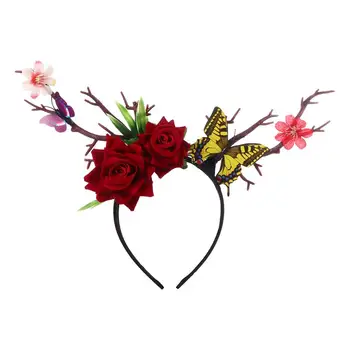 

1pc Halloween Hair Accessory Decorative Hair Hoop for Women Girls