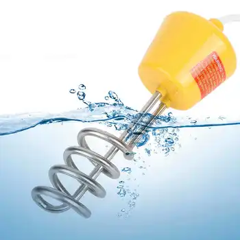 価格 2m浮動浸漬ヒーターロッド電気浸漬水加熱ロッド温度テスター英国220-250v