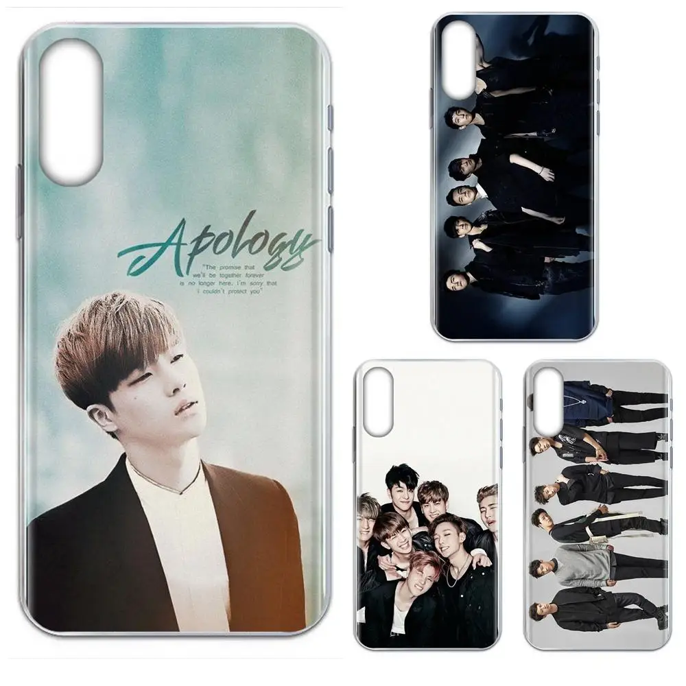 Для Sony Xperia Z Z1 Z2 Z3 Z4 Z5 compact Mini M2 M4 M5 T3 E3 E5 XA XA1 XZ Премиум Мягкие узоры Love Korea Ikon Team Group |