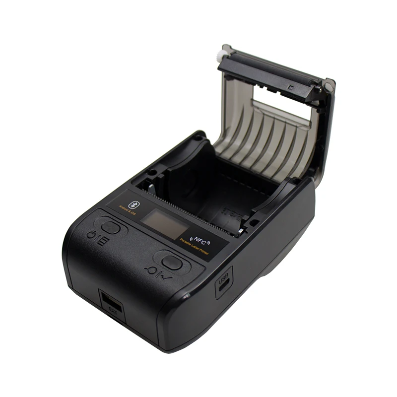 Portable Bluetooth Thermal Label Printer Mini 58/80mm Receipt Printer For Mobile Android iOS/Windows