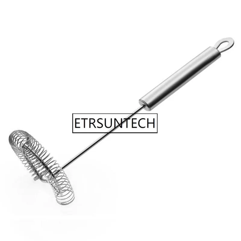 

50pcs Long Handle Stainless Steel Kitchen Mixer Egg Beater Whisk for Whipping Manual Milk Cream Whisk Stirring Egg Tools