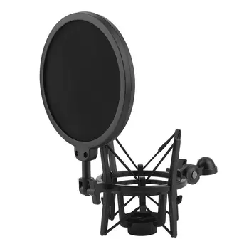 

Special Plastic Blowout Filter For Studio Recording Condenser Microphone Supporting Large Shock-proof Frame