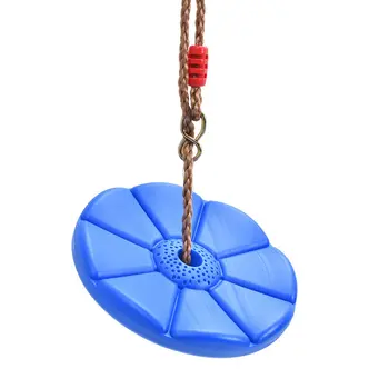 

Kids Outdoor Indoor Plate Swing Monkey Swings Round Plate Swing Seat Toys For Chhildren Funny Sport Birthday Gift Game Toys