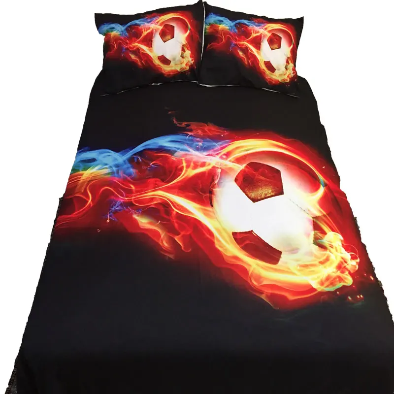 

Football Duvet Cover Bedding Sets bed sheets and Pillowcases Bed Sheet Twin Queen King Teenager Baseball Print