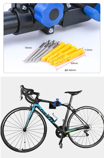 DeeprBling Support Mural pour Vélo, Porte Vélo Mural Jusqu'à 30 KG, Support Vélo  Mural Angle et Distance du Mur Réglables, Porte Vélo pour Garage,  Appartement : : Bricolage