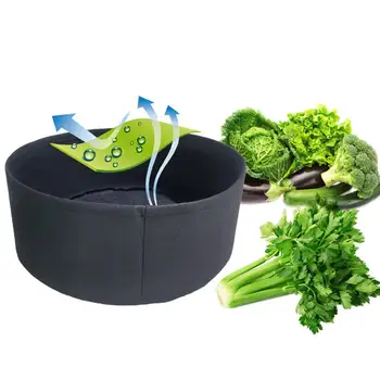 

Non-Woven Fabric Felt Vegetable Planting Growth Bag Garden Plant Pot Container