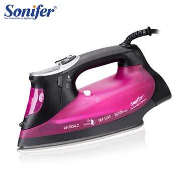 

2400W Digital High Quality Laundry Home Appliances Electric Steam Iron With LCD Display Soleplate Travel Iron Ironing Sonifer
