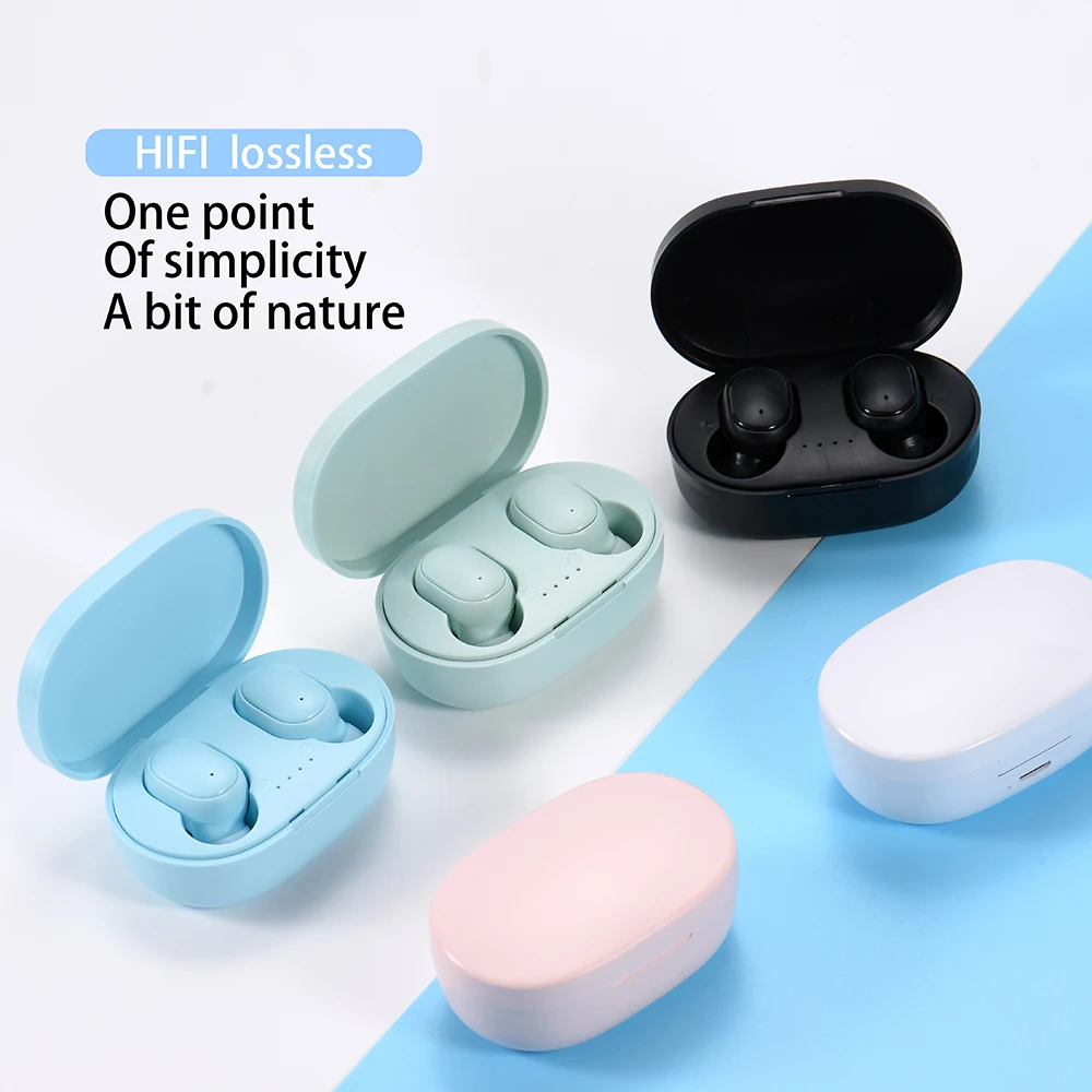 A6S TWS Wireless Bluetooth Earphones bluetooth earbuds Stereo Headphones Sport Noise Cancelling Mini Earbuds for All Smart Phone |