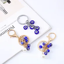 5 Cute Key Chain Devil's Eye Accessories Keychain Women's bags Fashion pendant Diy Personalized Key Chain 5 Cute Key Chain Devil's Eye Accessories Keychain Women's bags Fashion pendant Diy Personalized Key Chain