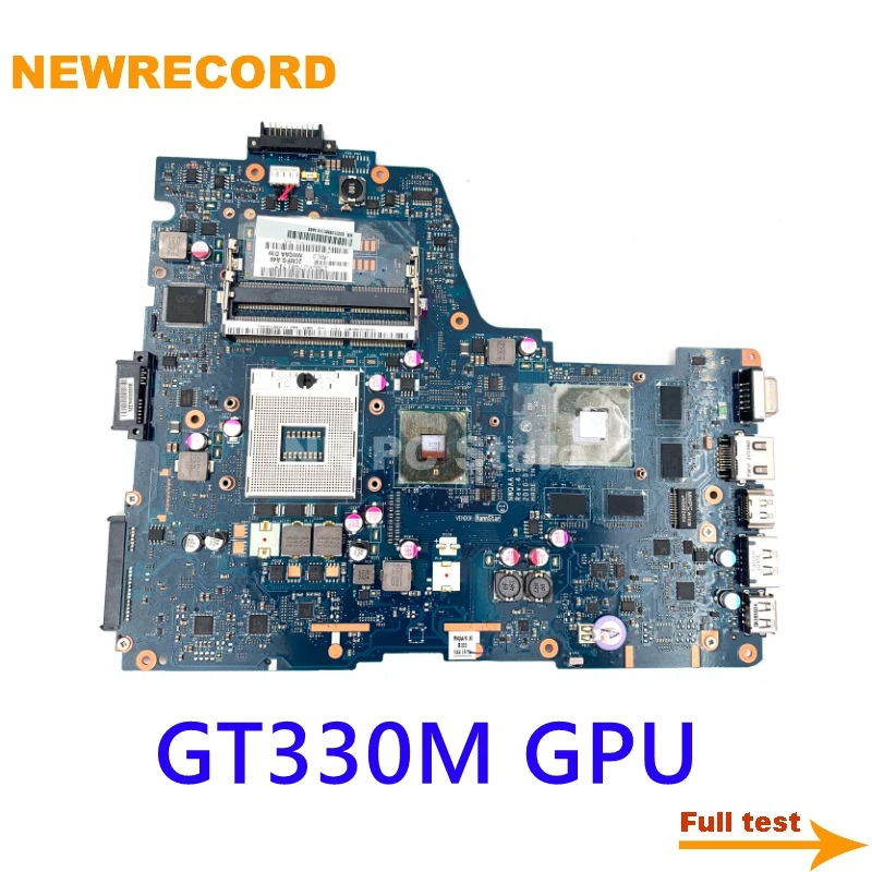 NEWRECORD NWQAA LA-6062P K000109880 материнская плата для ноутбука Toshiba Satellite A660 A665 HM55 rPGA988A DDR3 GT330M | Отзывы и видеообзор