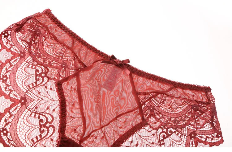 black lace underwear set CINOON New Top Ultra-thin Underwear Set Push-up Bra And Panty Sets Hollow Brassiere Gather Sexy Bra Plus Size Lace Lingerie Set red bra and panty sets