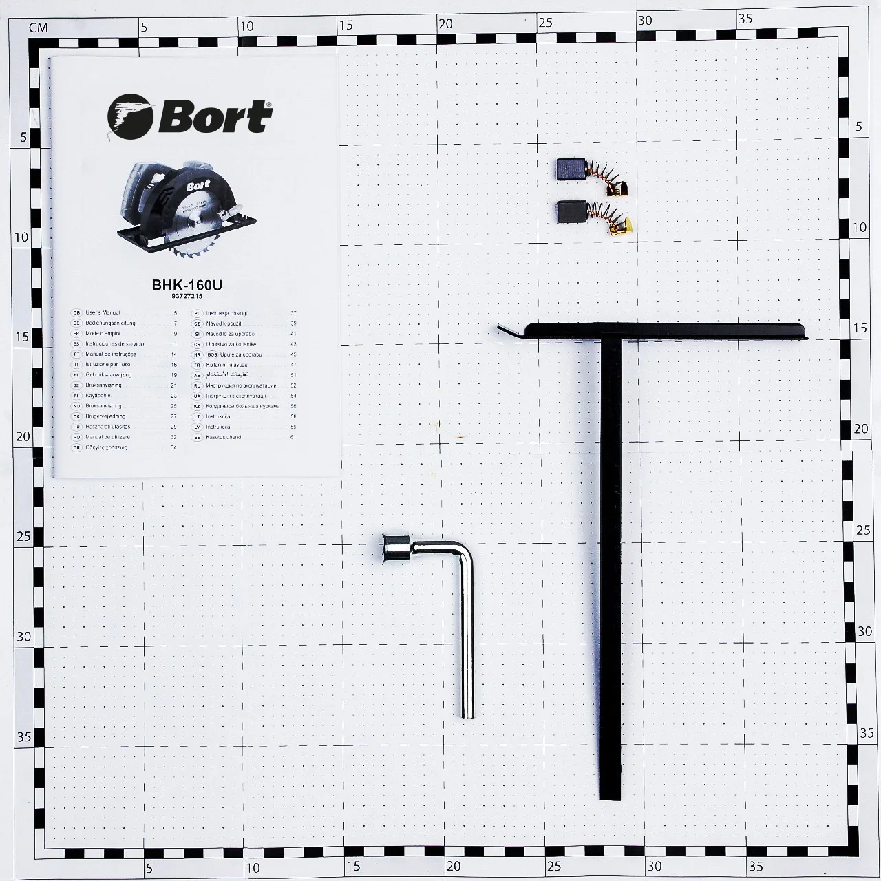 Циркулярная пила Bort BHK-160U (Диск 160 мм, 1200 Вт, регулировка угла и глубины пропила)