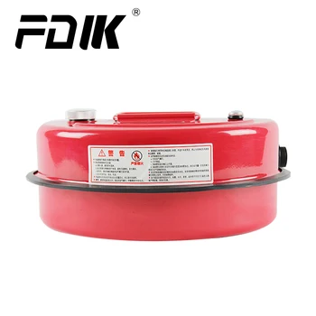 

TopAuto 31cmx18cmx14cm car spare portable fuel tank 3L gasoline diesel water tank metal oil drum motorcycle accessories
