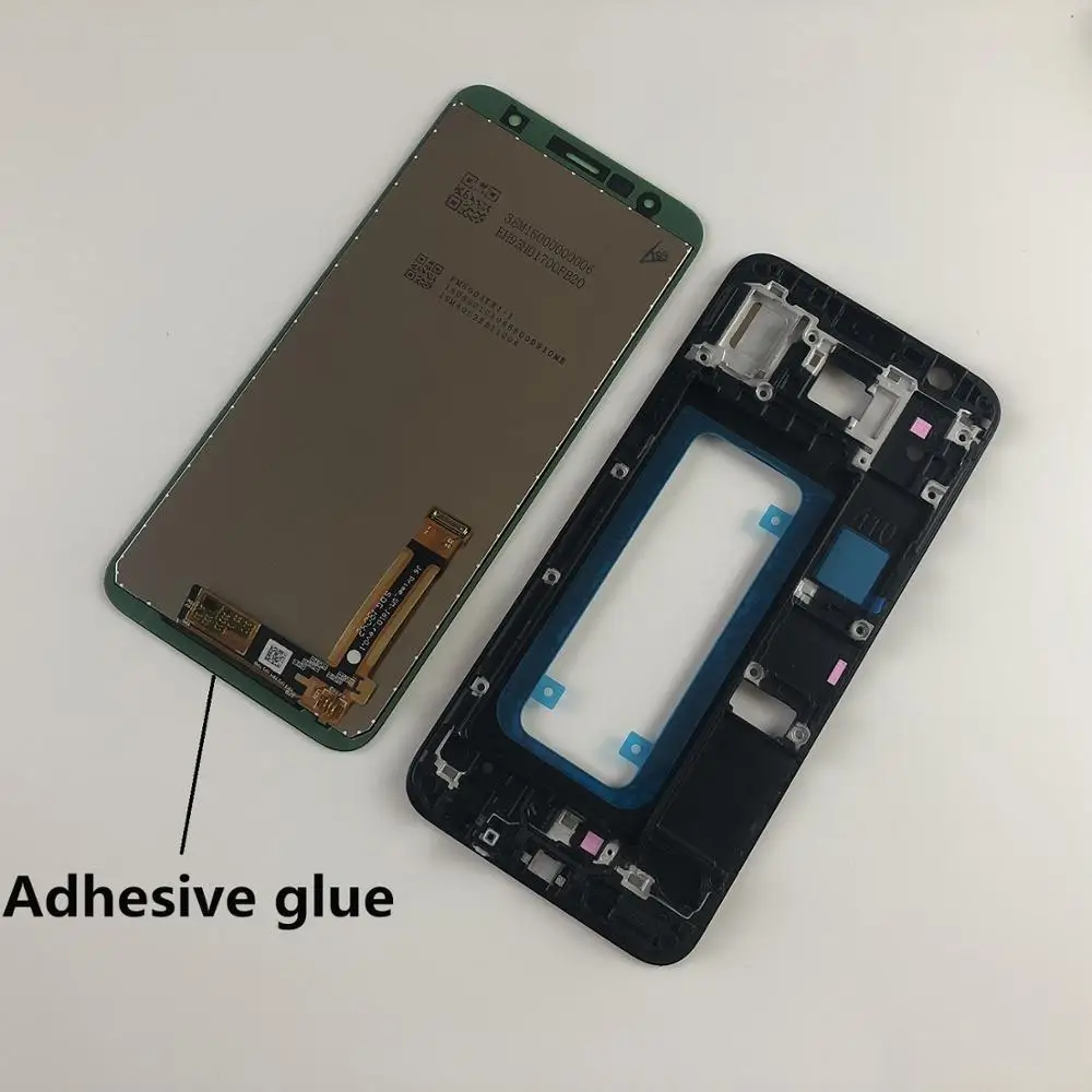 Vitre Tactile Ecran Compatible Avec Samsung Galaxy J6 Plus J4 Plus J6 - J4 Taille 6" Kit Outils Colle B7000 Offerte - Téléphonie - Foto 6