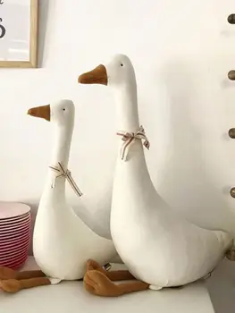 

Big Swan Stuffed Animal Fluffy Soft Plush Toys Holiday Birthday Gifts For Toddler Girls