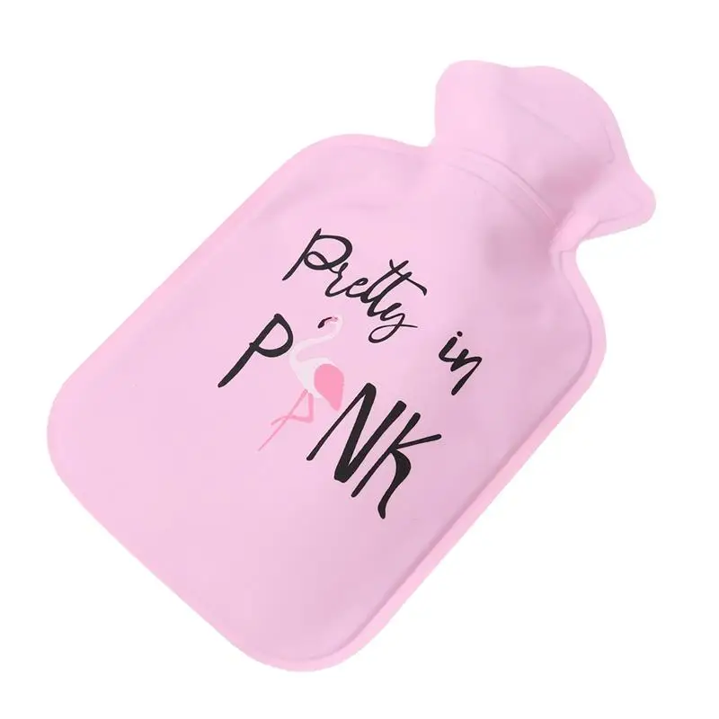 Классическая мягкая резиновая бутылка для горячей воды сумка с вязаным чехлом