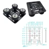 1PC V gantry plat set special slide plate Pulley with Black/ White wheels 3D Printer Parts for 2022 V-slot aluminum profiles ► Photo 2/6