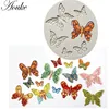 Butterfly Shape Fondant Cake Silicone Mold Biscuits Pastry Mould Ice cube Chocolate Candy Molds Cake Decoration Baking Tool K047 ► Photo 1/6