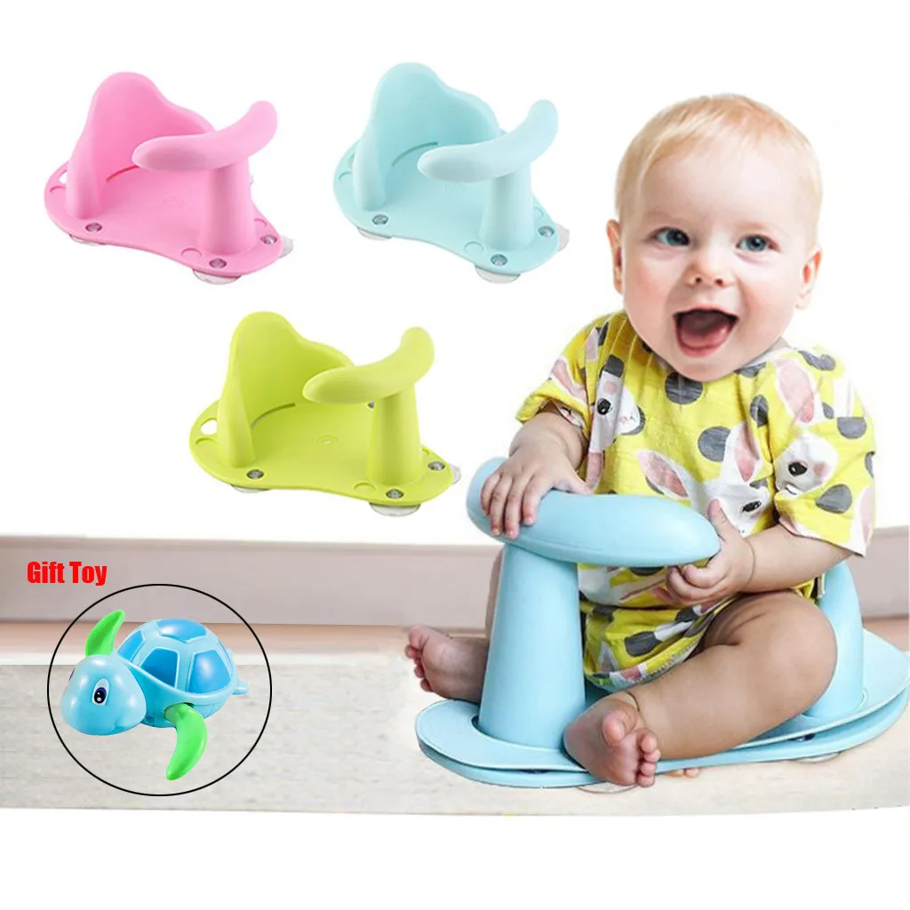 

Baby Bath Tub Ring Seat Infant Child Toddler Kids Anti Slip Safety Toy Chair