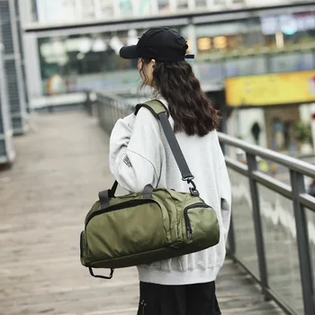 

Sports fitness bag male waterproof training bag female luggage bag large capacity single shoulder portable travel backpack