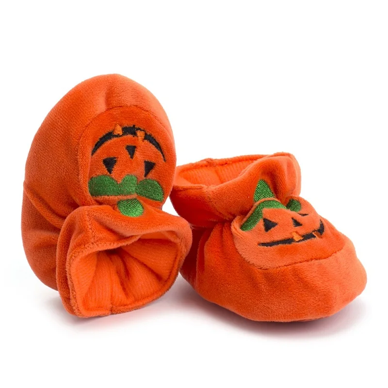 2018-Halloween-Winter-Baby-Pumpkin-soft-bottom-shoes-Infant-Toddler-Cotton-Cute-Boots-Boys-Girls-Baby