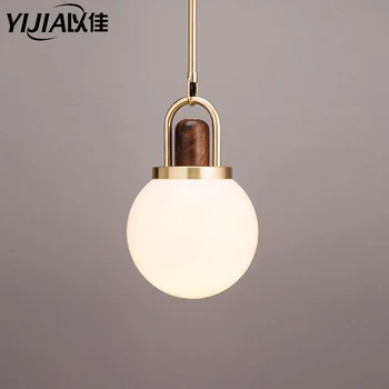 

Nordic Modern Pendant Light Loft Hanging Lamps retro loft lamp Bedside Hanging Lamp Kitchen Glass Suspension Pendant Lamps