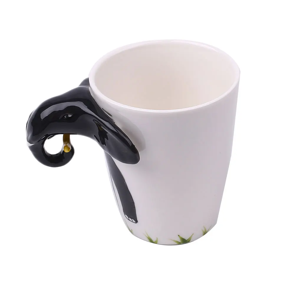 Кружка ручная роспись подарок керамическая 3D Животные ручка кофе офис чай Cuppa чистая чашка