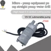 DC 12V 600L/H high pressure Dc Submersible water Pump Three-wire Micro Motor Water Pump with adapter ► Photo 1/6