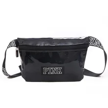 Мини-розовая поясная сумка голографическая хип-сумка черная поясная Лазерная поясная Сумка водонепроницаемая поясная сумка светоотражающий мужской кошелек