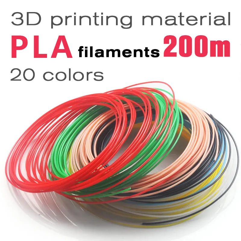 No pollution pla 1.75mm 20 colors 3d pen filament pla filament 3d pen pla plastic abs plastic 3d printing filament 3d filament