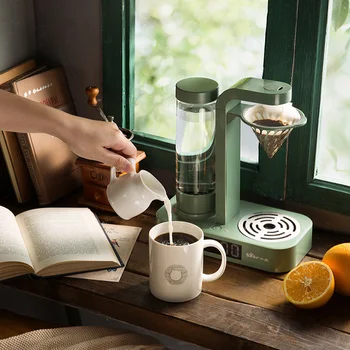 

Coffee Machine Water Dispenser Clock American Home Fully Automatic Coffee Pot Teapot