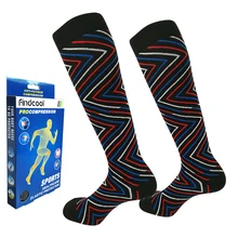 Findcool Компрессионные носки для езды на велосипеде Для женщин Для мужчин высшего Давление бег носки Йога носки