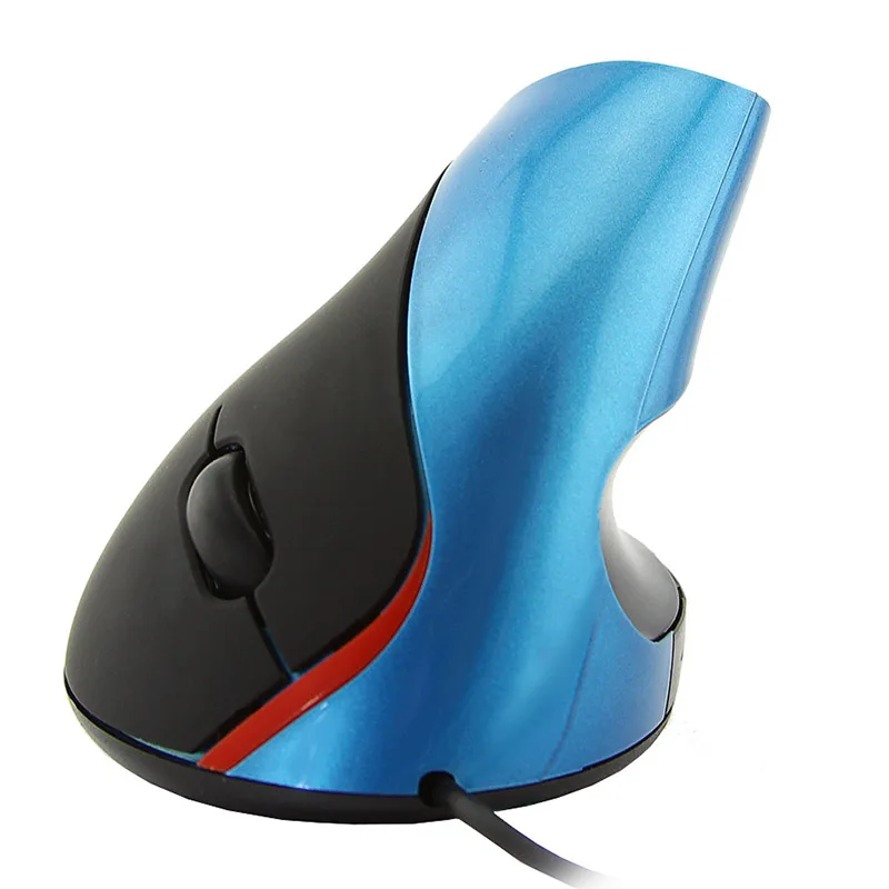 2.4G USB Wired Vertical Optical Mouse Ergonomic Design Mice for Computer PC XR649