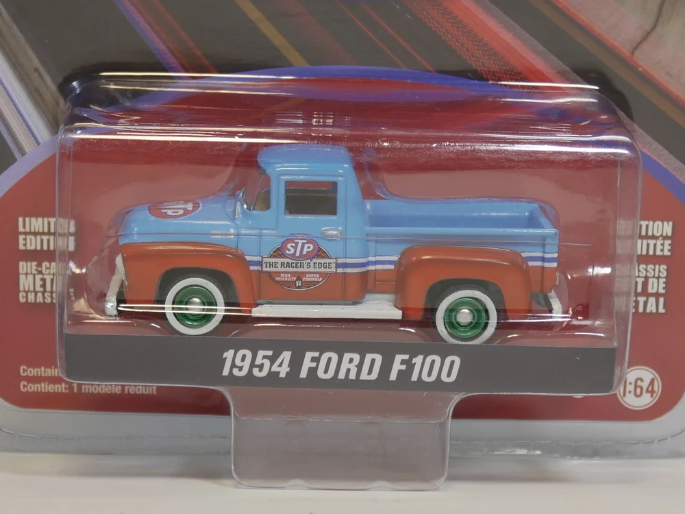 

Greenlight 1:64 1954 Ford F 100 Diecast model car (green machine)