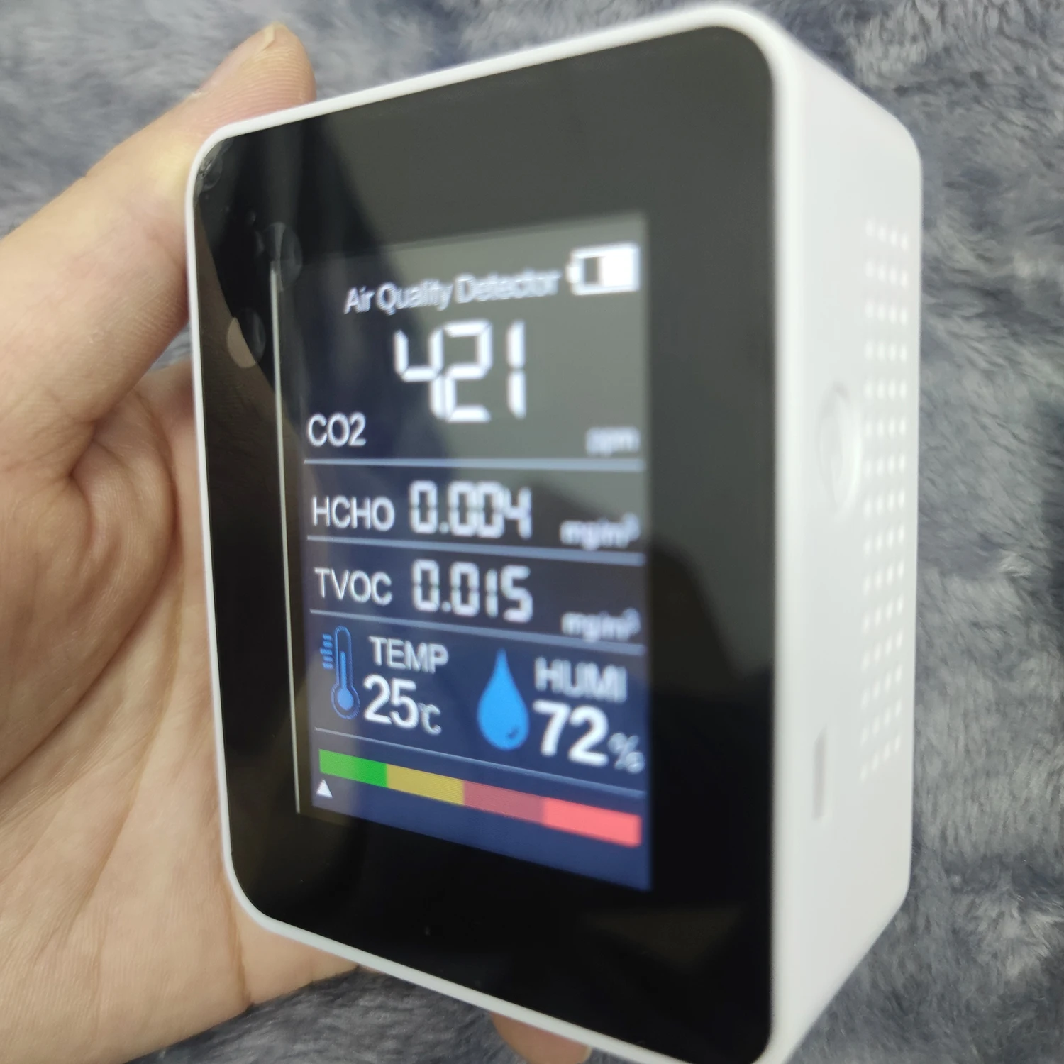 5 in 1 CO2 Meter Digital HCHO TVOC temperature thermometer meter Dector monitor Air Quality Monitor Humidity HOME TOOLS | Инструменты