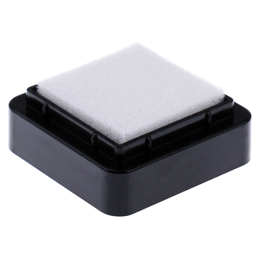 10pcs Dry Ink Pad No Color on the Sponge Stamp Fabric Wood Paper /sheet Crafts