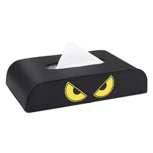 Модный автомобильный тканевый ящик аксессуары для интерьера тканевые коробки черный искусственная кожа Креативный дизайн автомобильные бумажные коробки