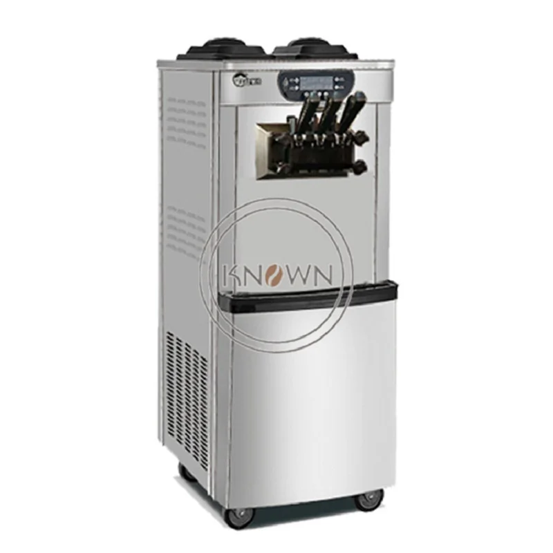 

Best quality 3 flavors commercial vertical ice cream machine soft serve mcdonald's soft ice cream making machine price